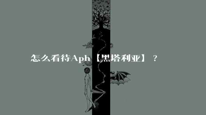怎么看待Aph【黑塔利亚】?